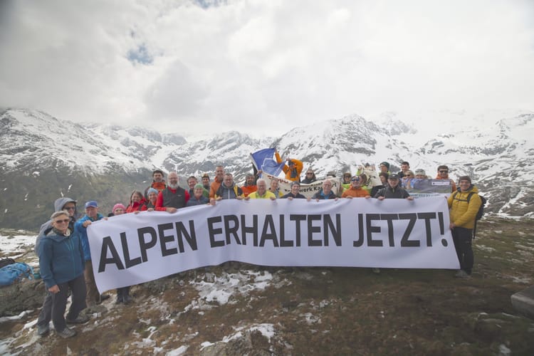 Alpine Vereine und PAN fordern mehr Respekt für die Natur in den Alpen
